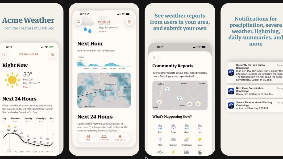 Acme Weather: The Spiritual Successor to Dark Sky