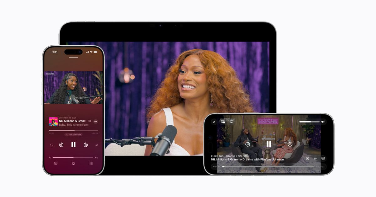 Revolutionizing Podcasts: Apple Introduces Video Podcast Experience on Apple Podcasts