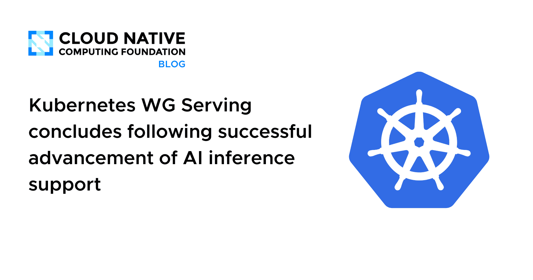Kubernetes WG Serving: Achievements and Next Steps