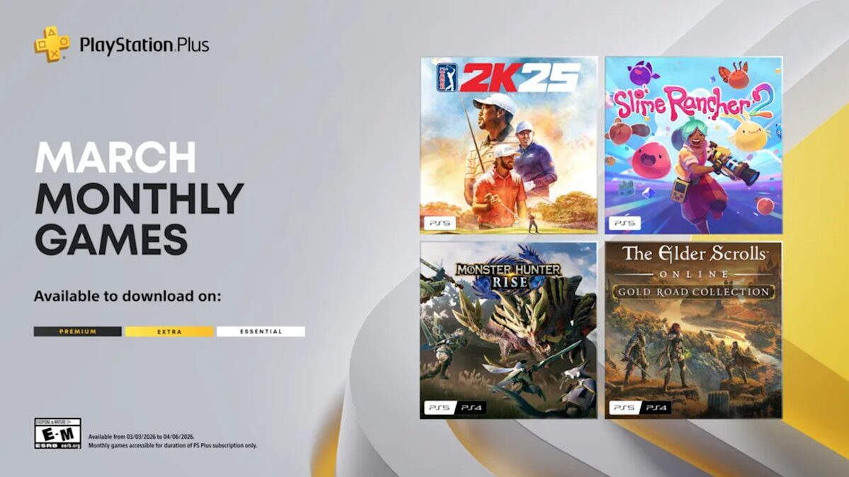March's PS Plus Monthly Games