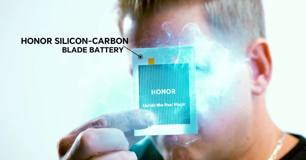 Honor's Silicon-Carbon Blade Battery: A Game-Changer for Foldables