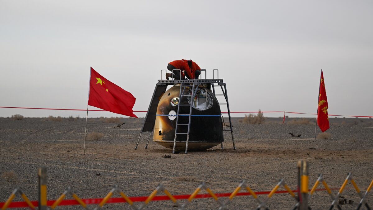 Chinese Taikonauts' Harrowing Experience: A Crack in Space