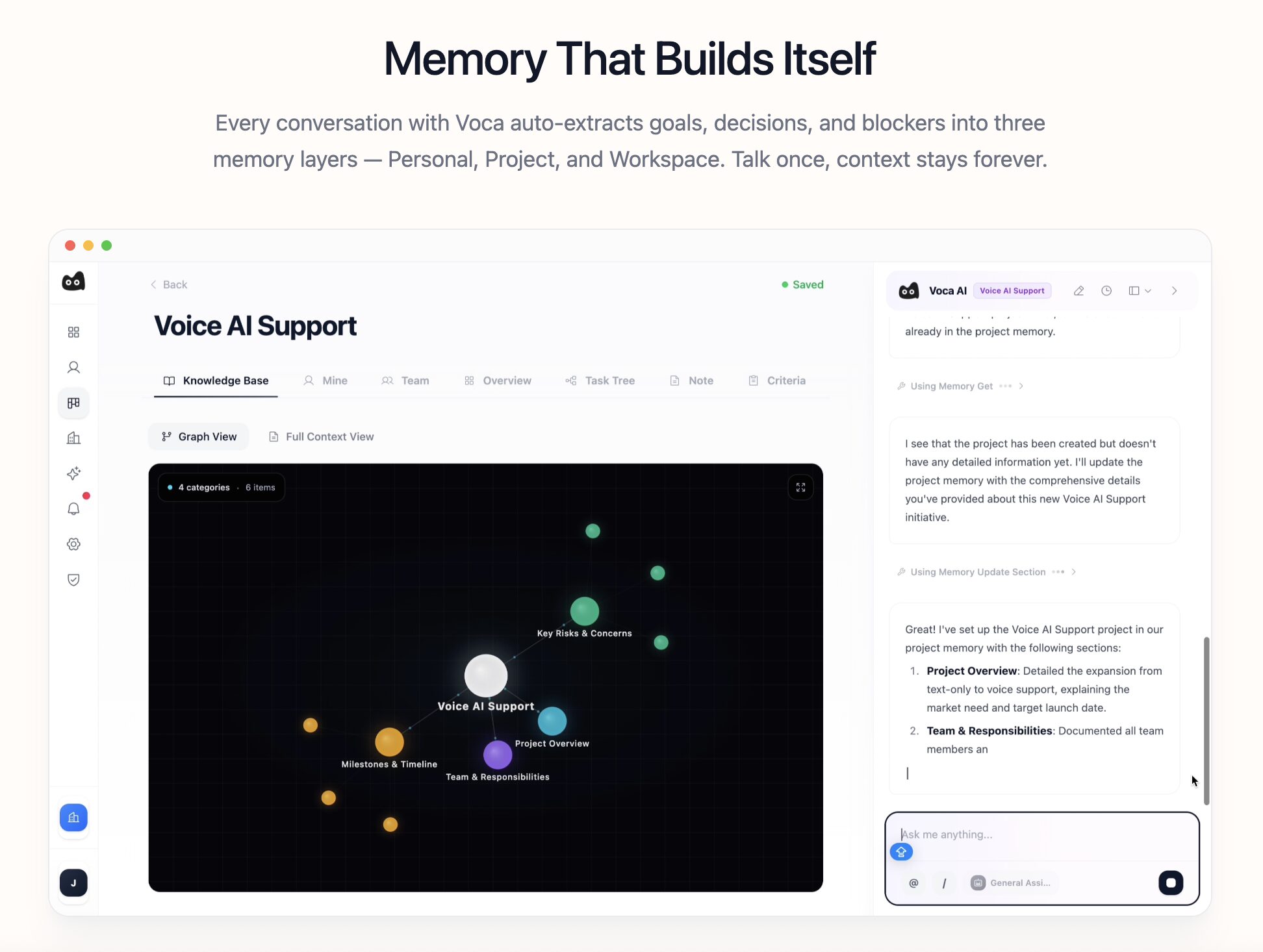 Voca AI: The AI Project Manager That Works in the Background