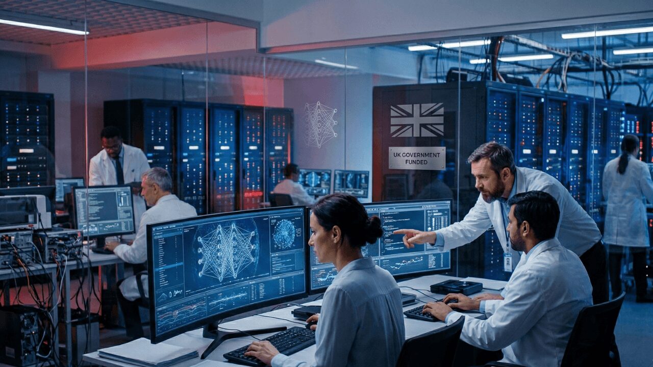 UK Government Invests £40M in AI Research Lab