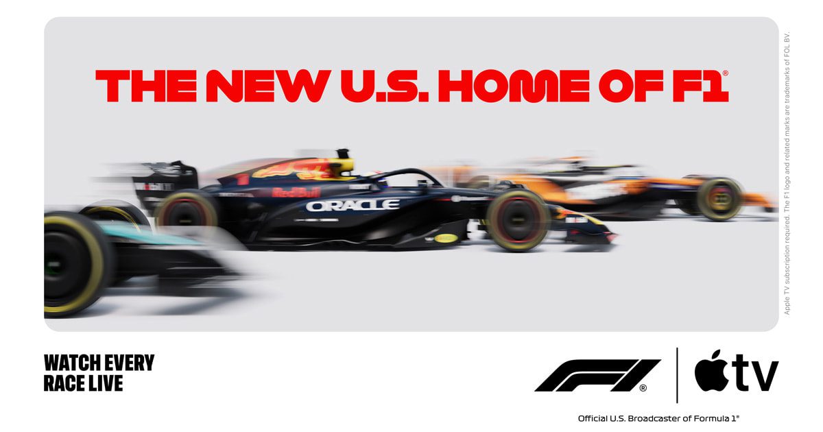 Apple TV Streams 2026 Formula 1 Season Exclusively in the U.S.
