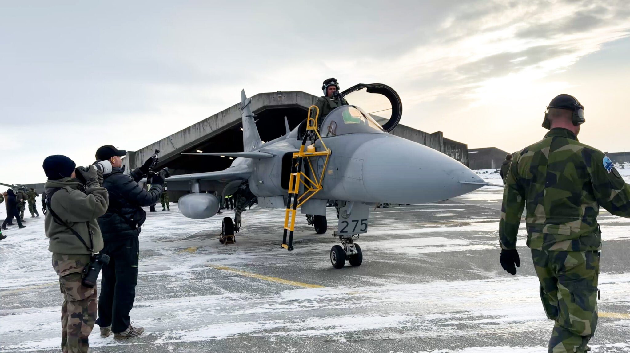 Arctic Air Policing: Sweden Leads NATO Mission