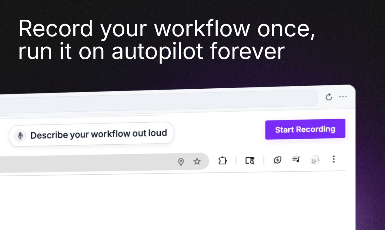 Automate Workflows by Recording Demos | Automated