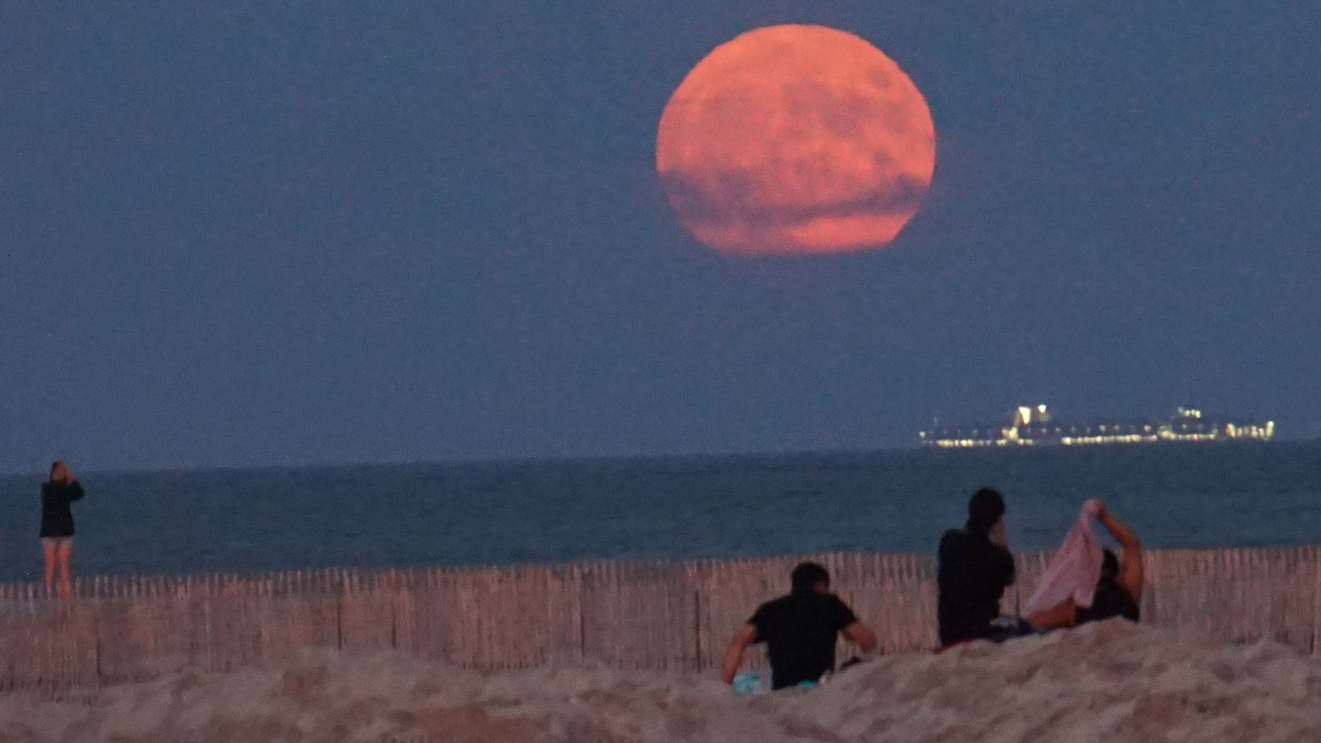 Watching the Blood Moon