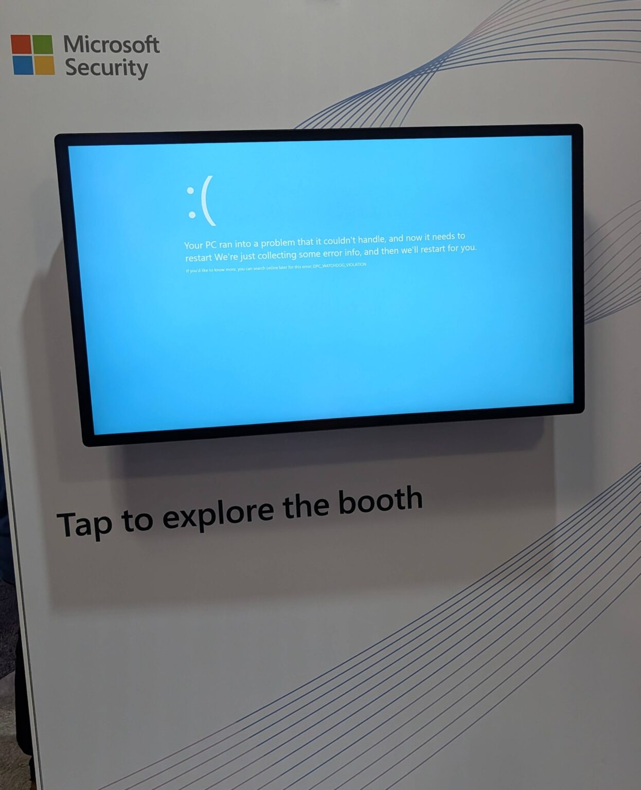 BSOD at Microsoft Conference: A Tech Joke or Security Warning?