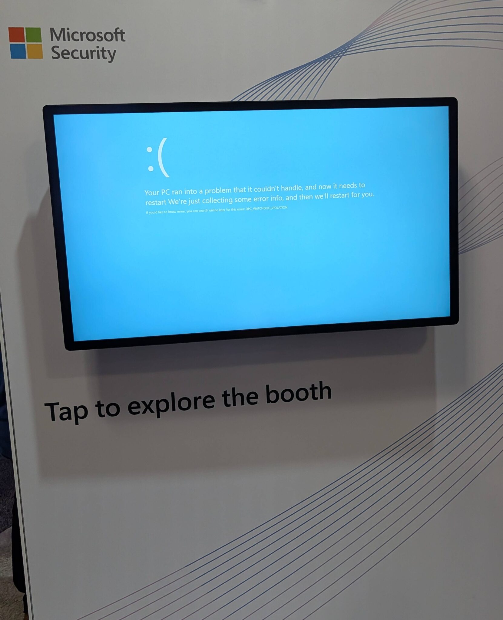 BSOD at Microsoft Conference: A Tech Joke or Security Warning?