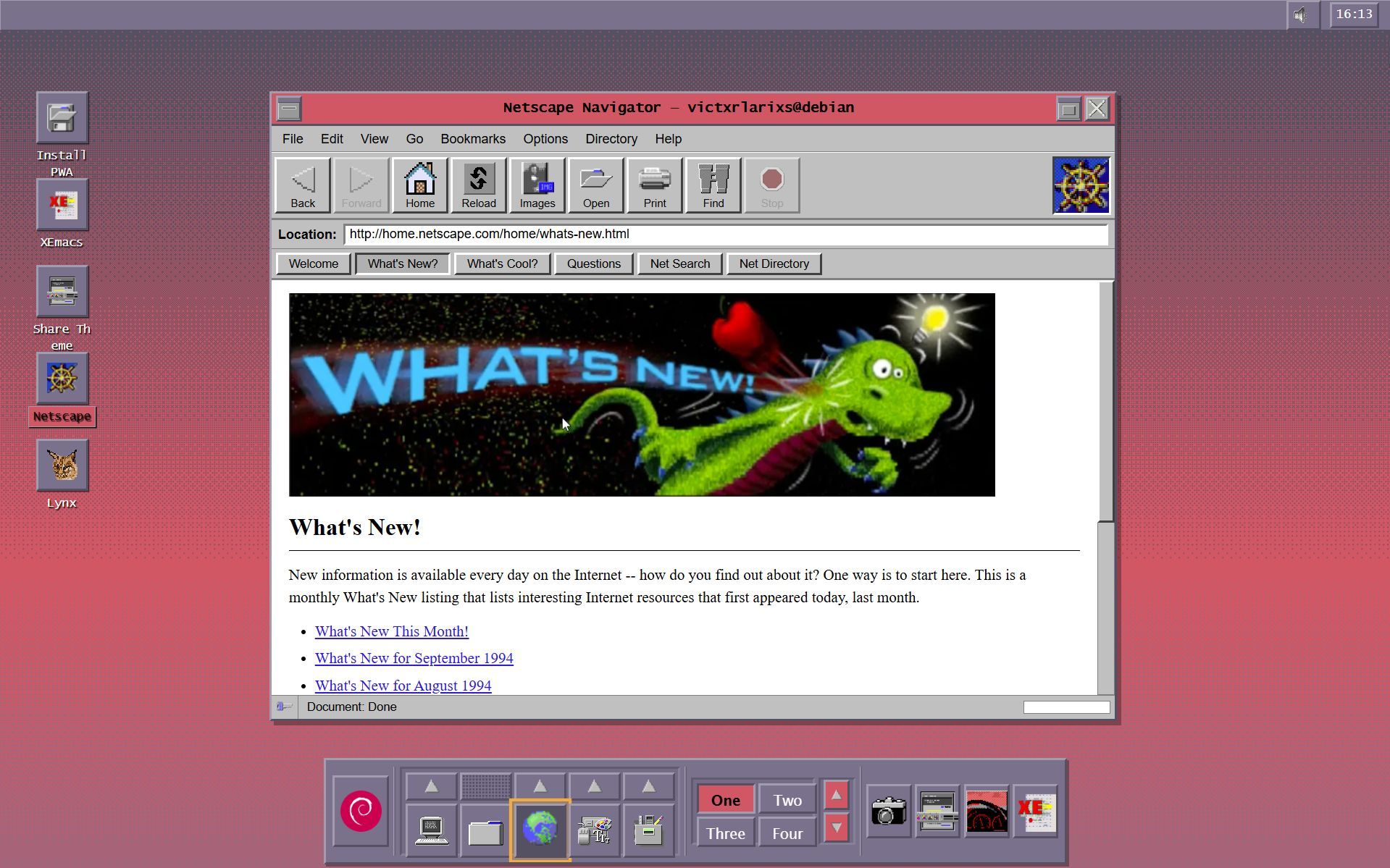 Relive the 90s with CDE Time Capsule