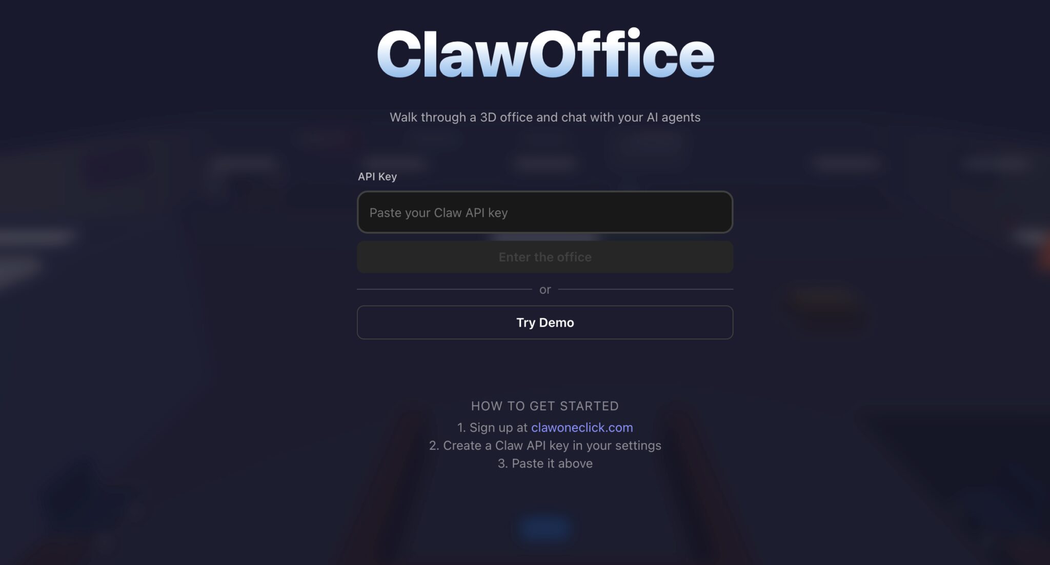 ClawOffice: 3D Virtual Office for OpenClaw AI Agents