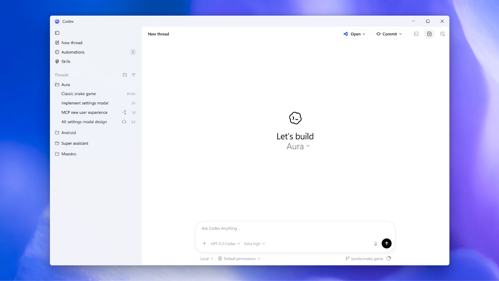 OpenAI Launches Codex Desktop App for Windows