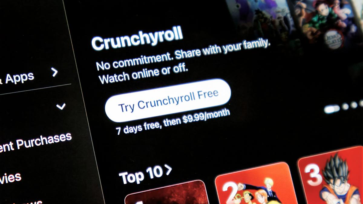 Crunchyroll Now Available on Apple TV App
