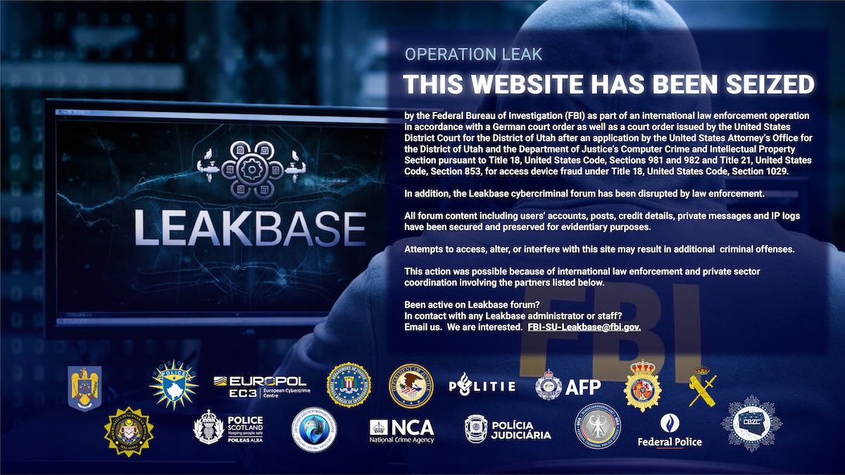 LeakBase Cybercrime Forum Takedown: Global Operation Shuts Down Stolen Data Marketplace