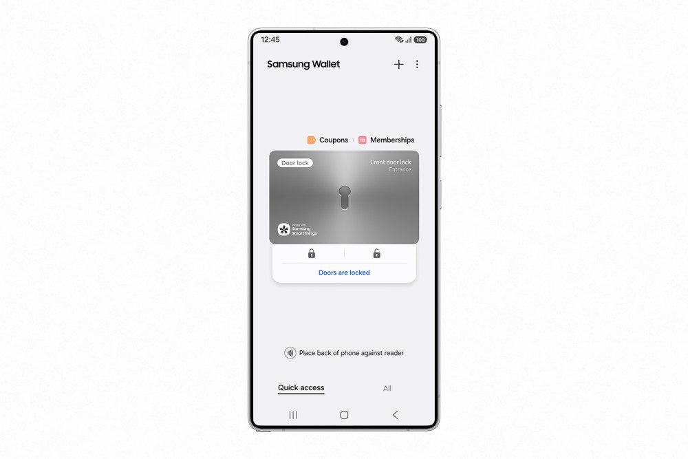 Unlock Your Home with Samsung Wallet
