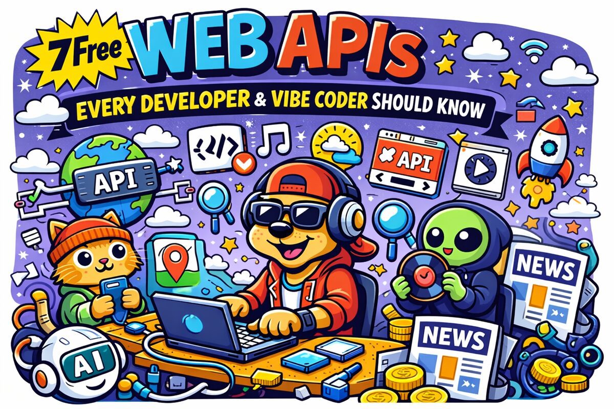 7 Free Web APIs for Smarter AI Workflows
