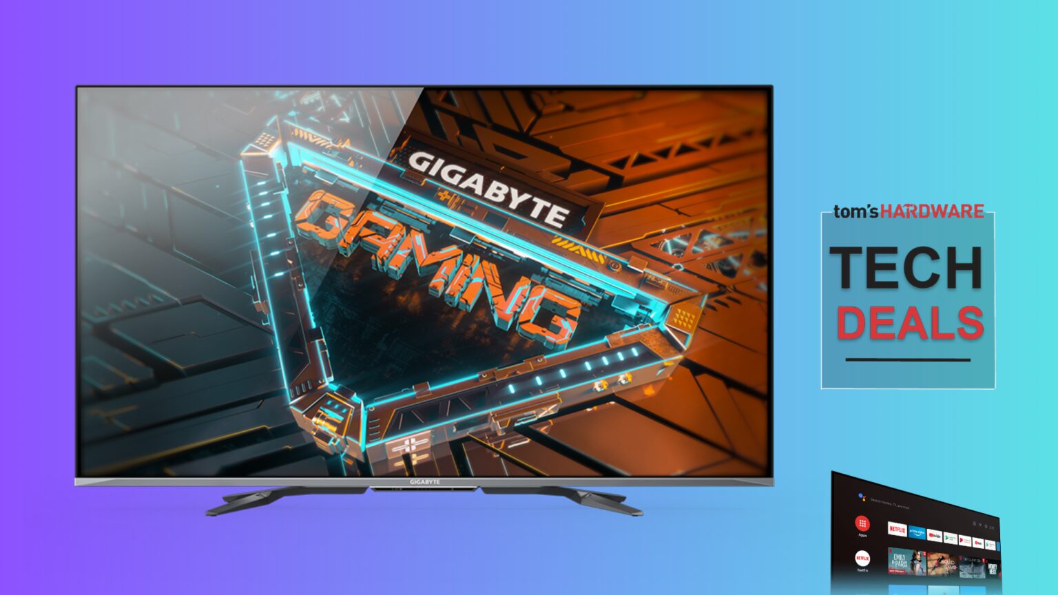 55-Inch 4K Gaming Monitor Deal: Gigabyte S55U at $499