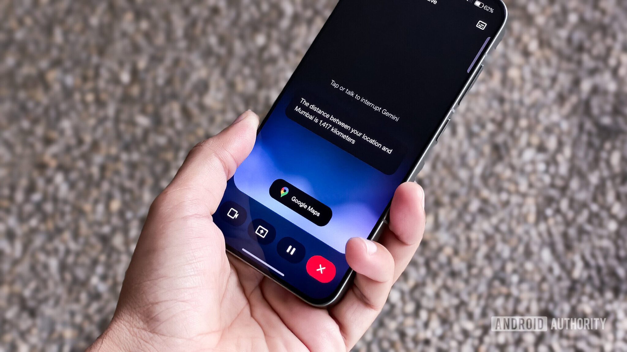 Gemini Live Overlay Bar Updates
