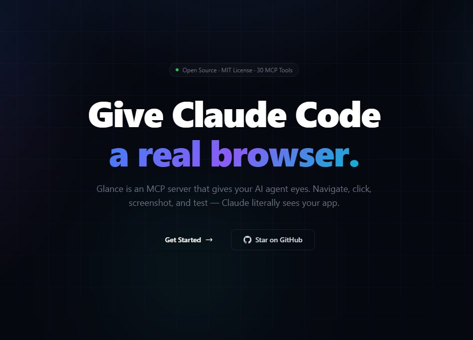 Glance Browser Automation: Real Testing for Claude Code