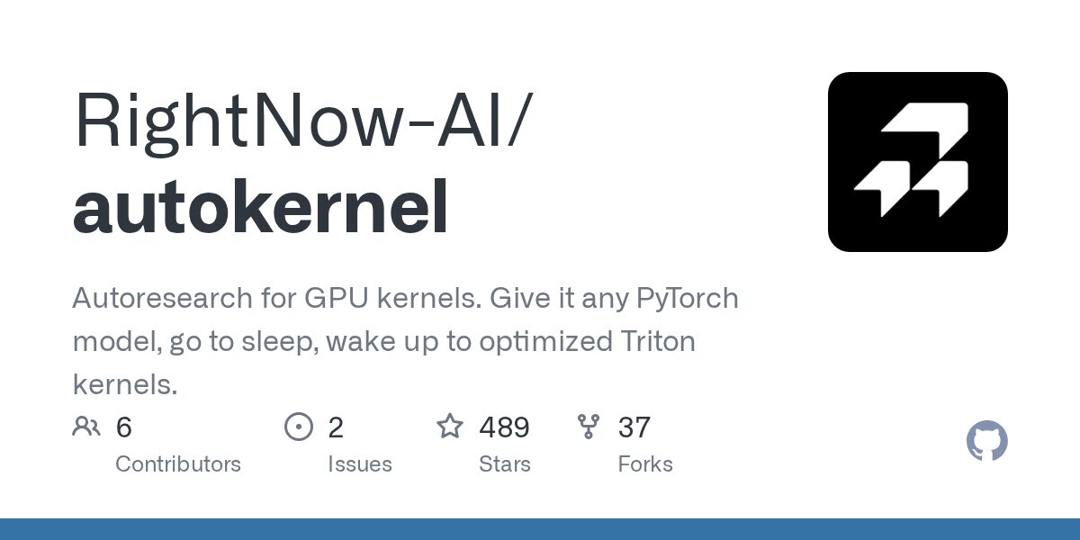 AutoKernel: Autonomous GPU Kernel Optimization