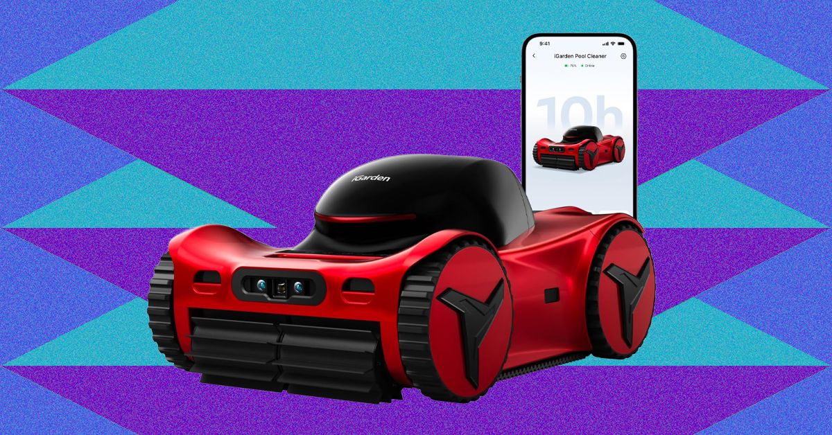 iGarden M1 Pro Max 100 Pool Robot Review: Design Meets Performance