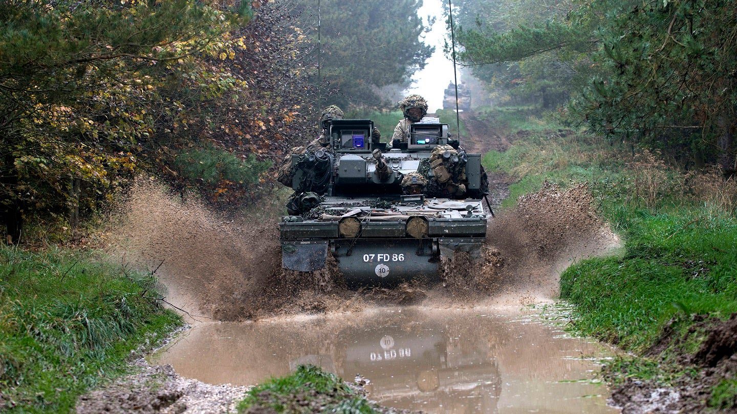 Latvia Transfers Scimitar Tanks to Ukraine