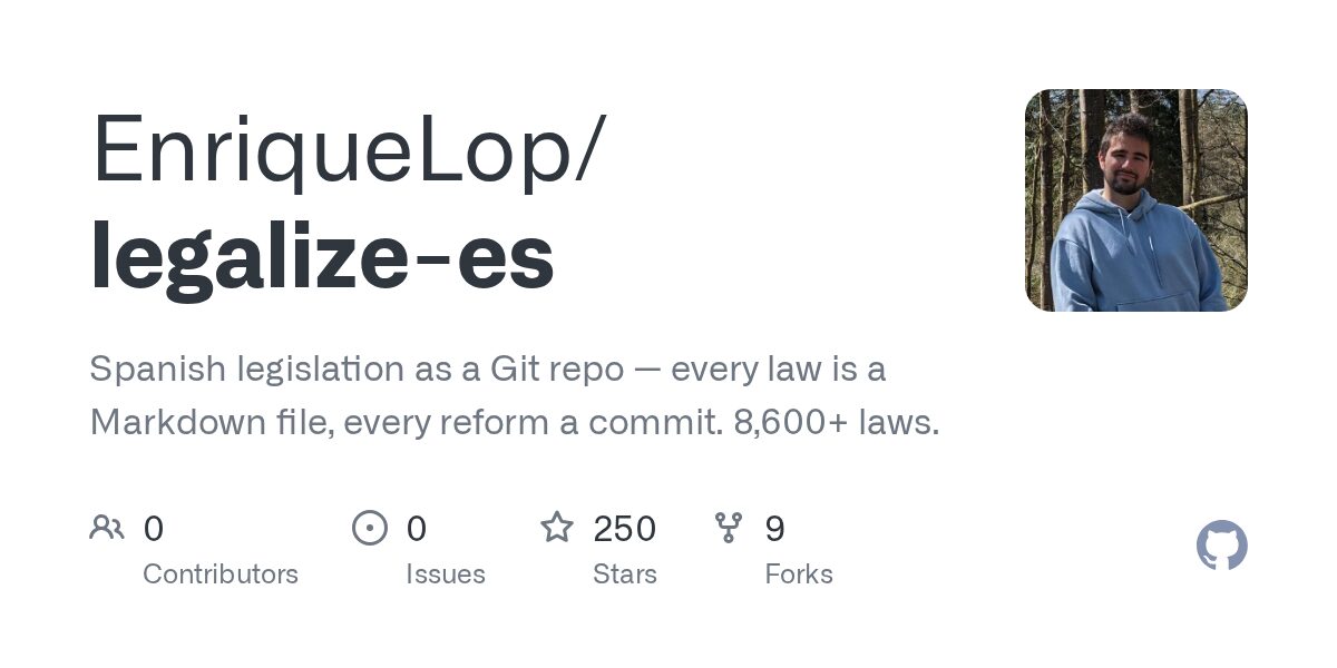 Legalize Spain: Open Data for Spanish Laws