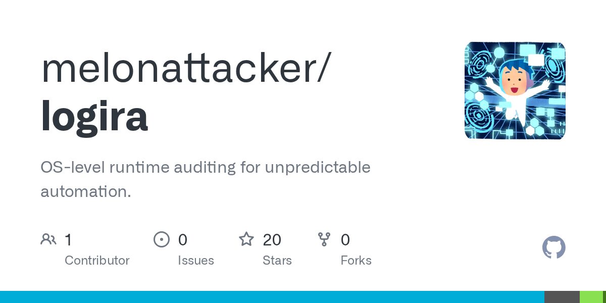 Logira: Secure Runtime Auditing for AI Agents