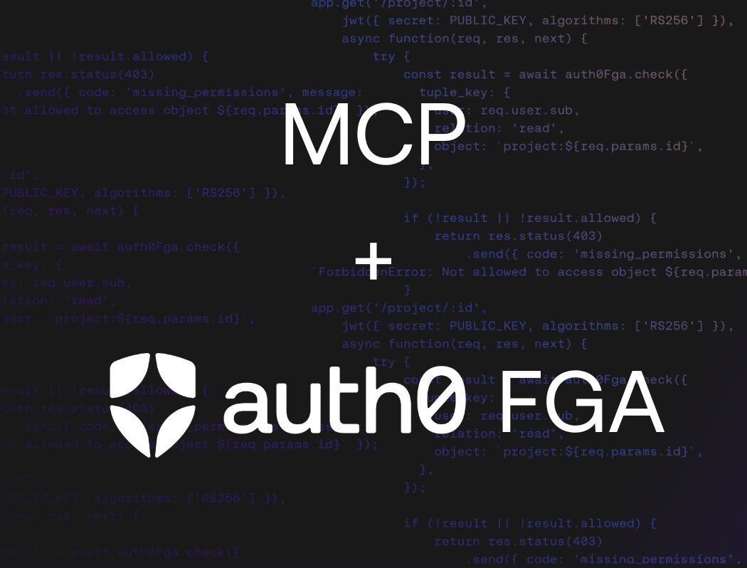 Secure AI Apps with MCP & Auth0 FGA Integration