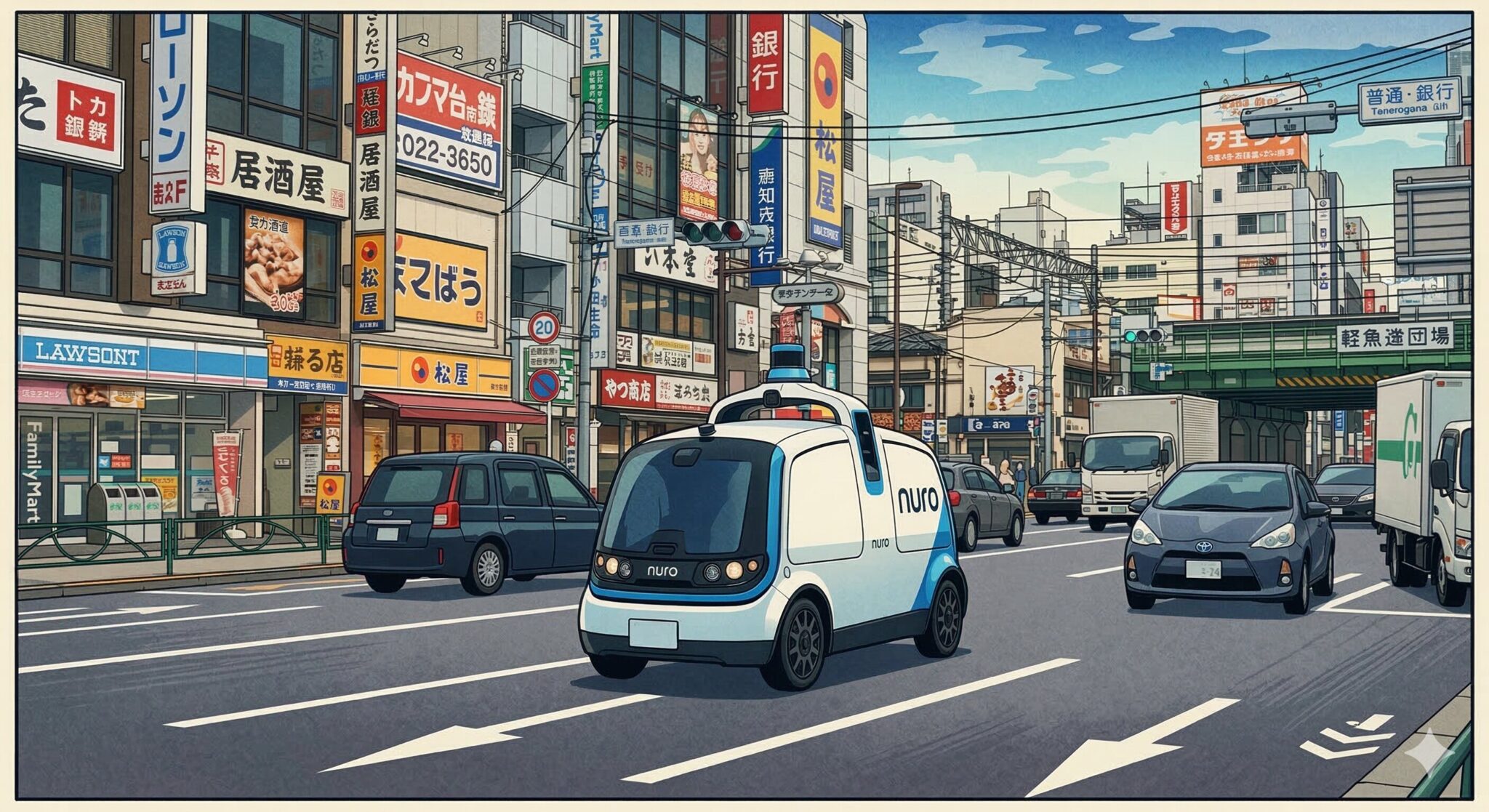 Nuro's Tokyo Autonomous Vehicle Test: Zero-Shot Autonomy Explained