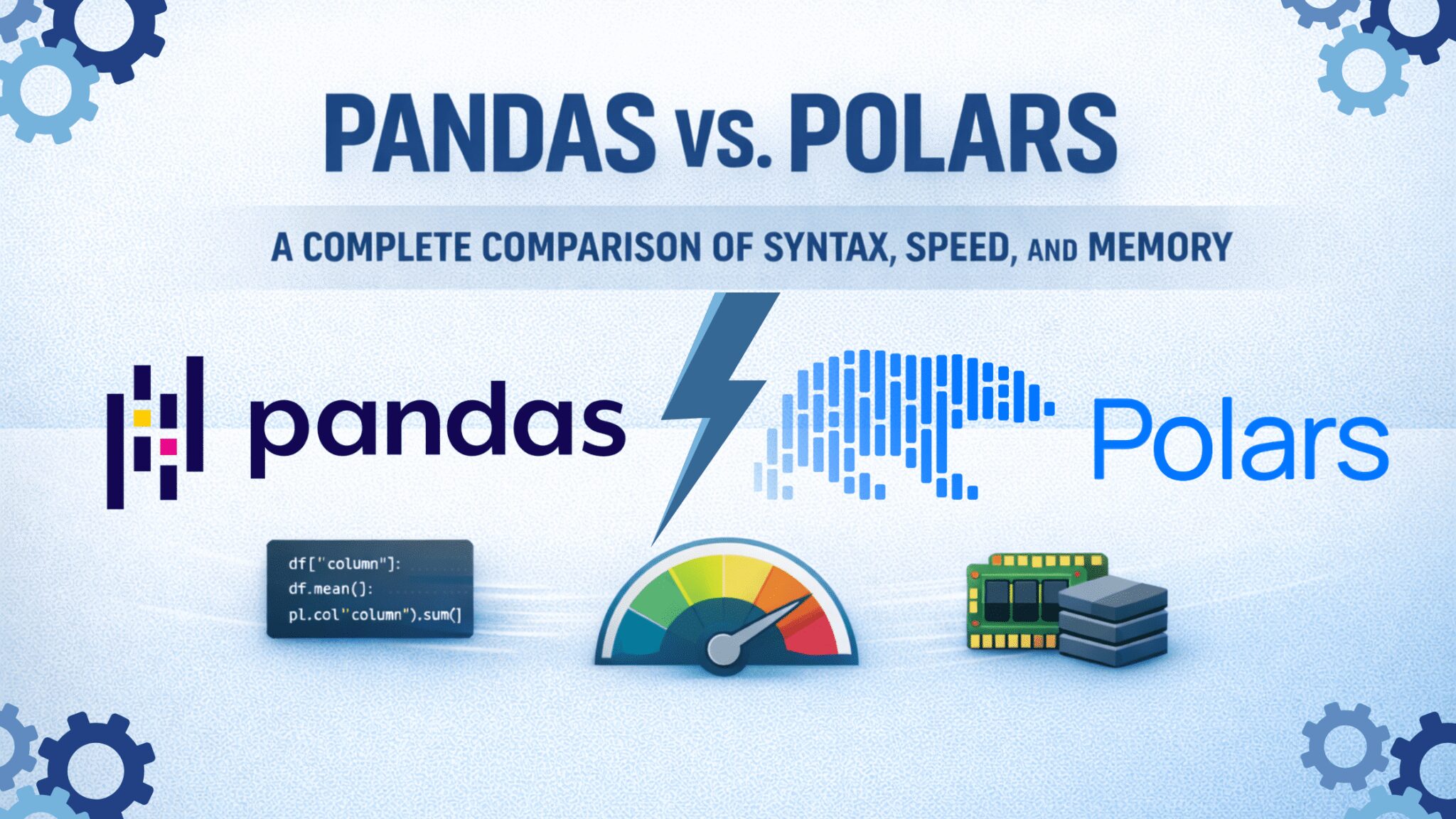 Pandas vs. Polars: Speed, Syntax, and Memory Compared