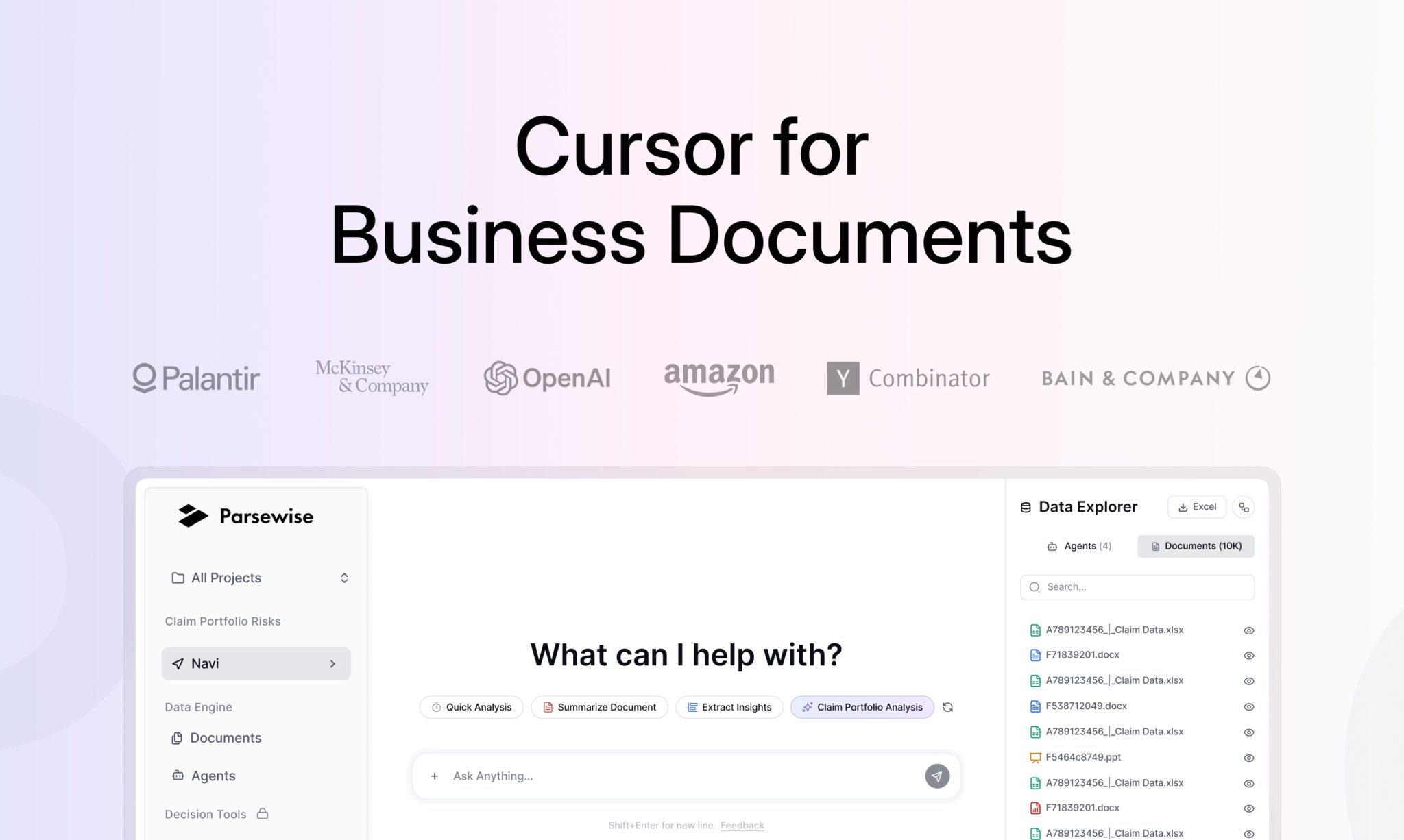 Parsewise AI: Revolutionizing Document Analysis with Contextual AI Agents