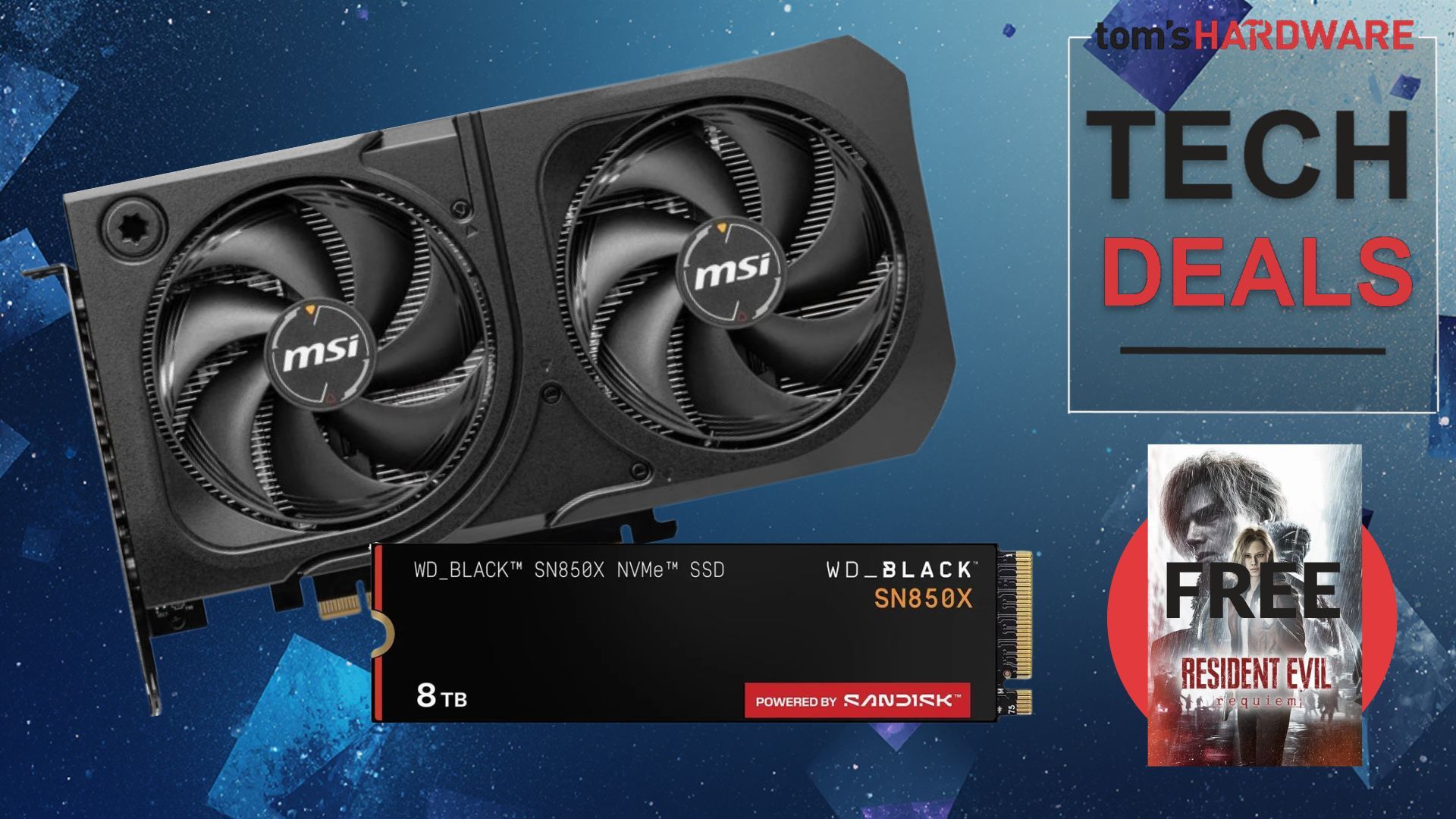Save on PC Components: 8TB SSD and RTX 5070 Bundle