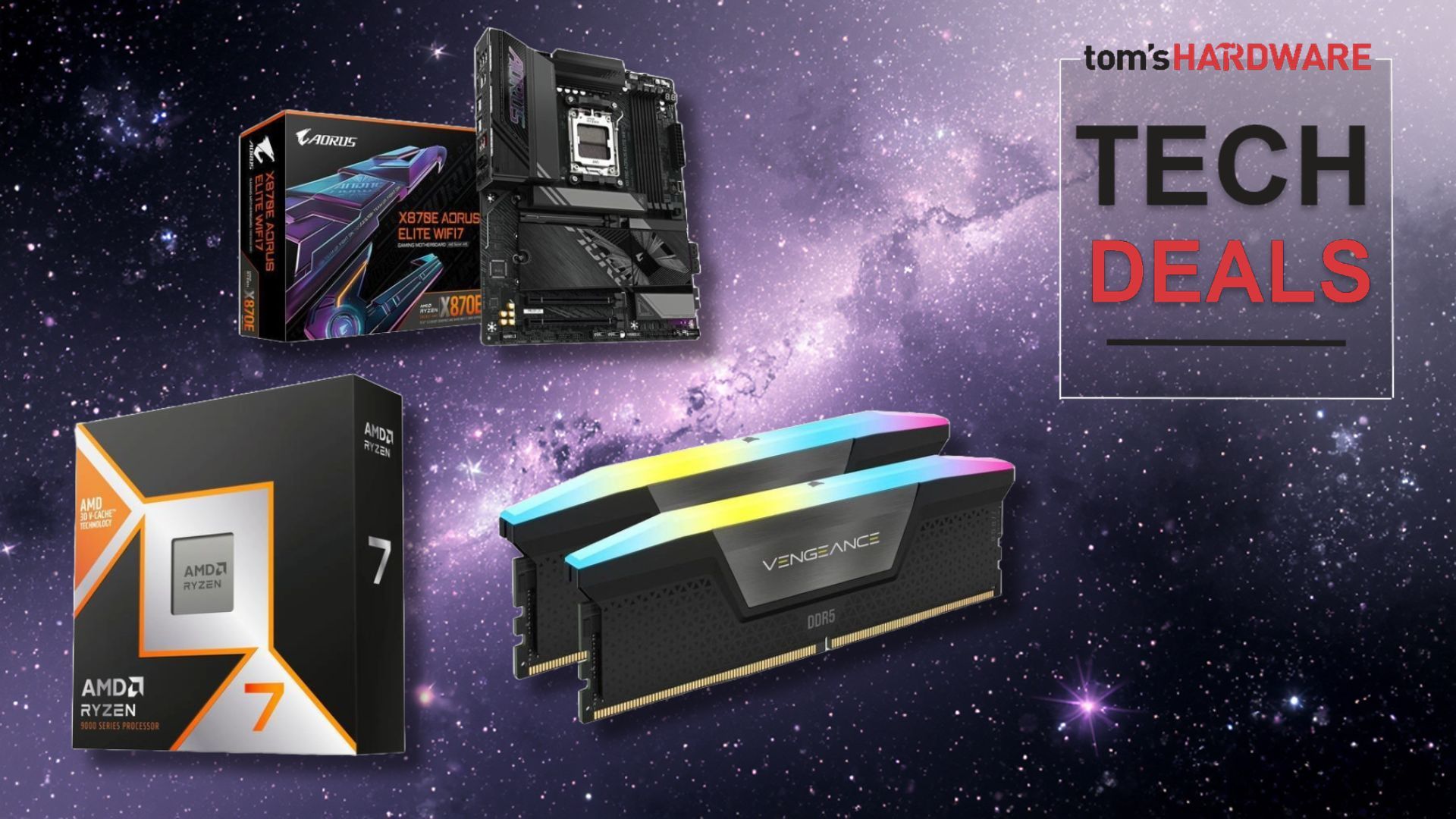 Build a 4K Gaming PC for $1,000 with AMD Ryzen 7 9800X3D Bundle