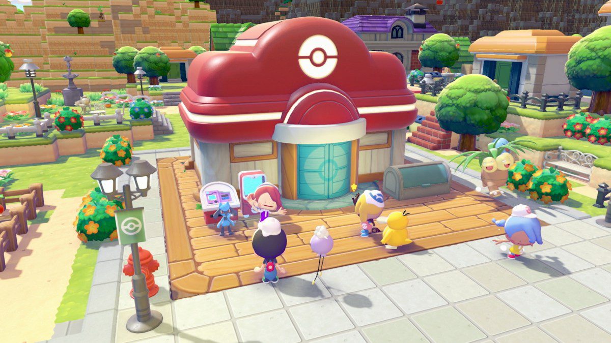 Relaxing with Pokémon Pokopia