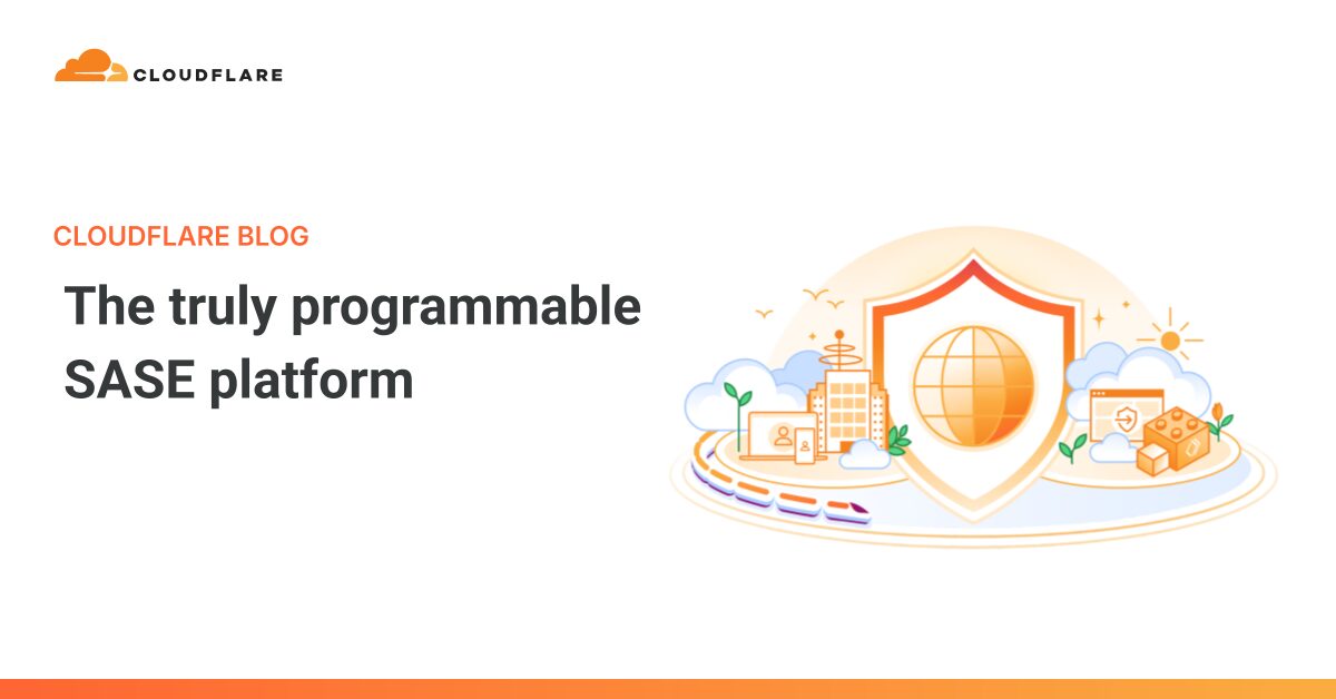 Programmable SASE Platform: Cloudflare's Dynamic Security Solution