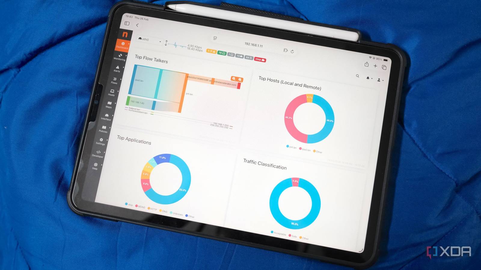 Real-Time Network Dashboard