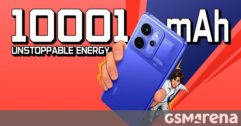 Realme Narzo Power: 10,001 mAh Battery Phone Unveiled