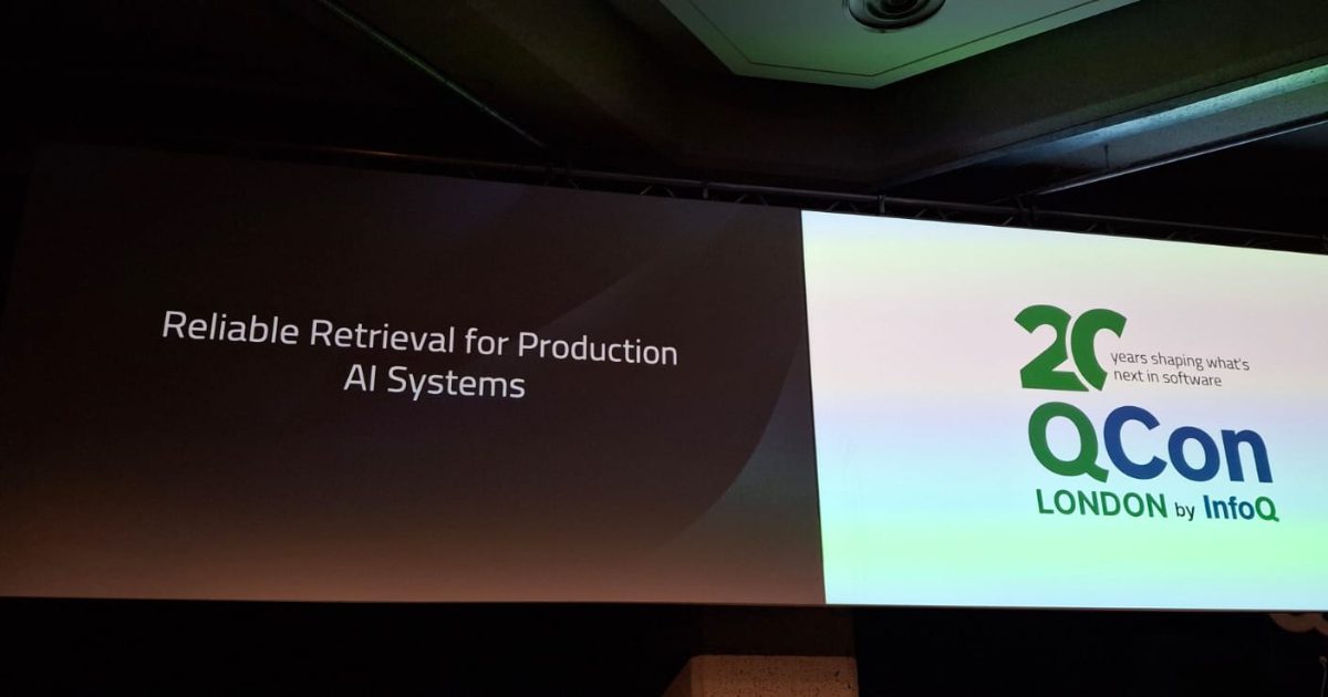 Reliable Retrieval for Production AI Systems
