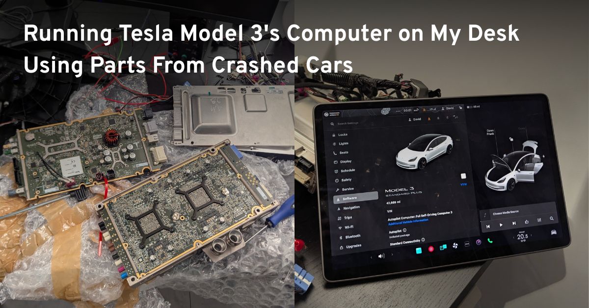 Reviving Tesla's Computer: A Journey of Salvaging and Innovation