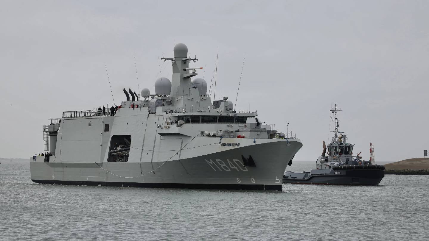 Netherlands Receives First rMCM Mine Countermeasure Vessel