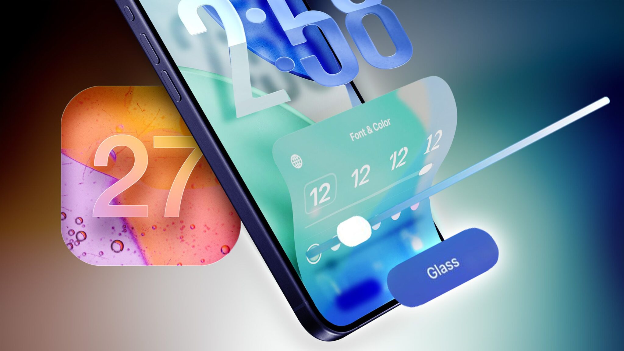 Apple's System-Wide Liquid Glass Slider in iOS 27