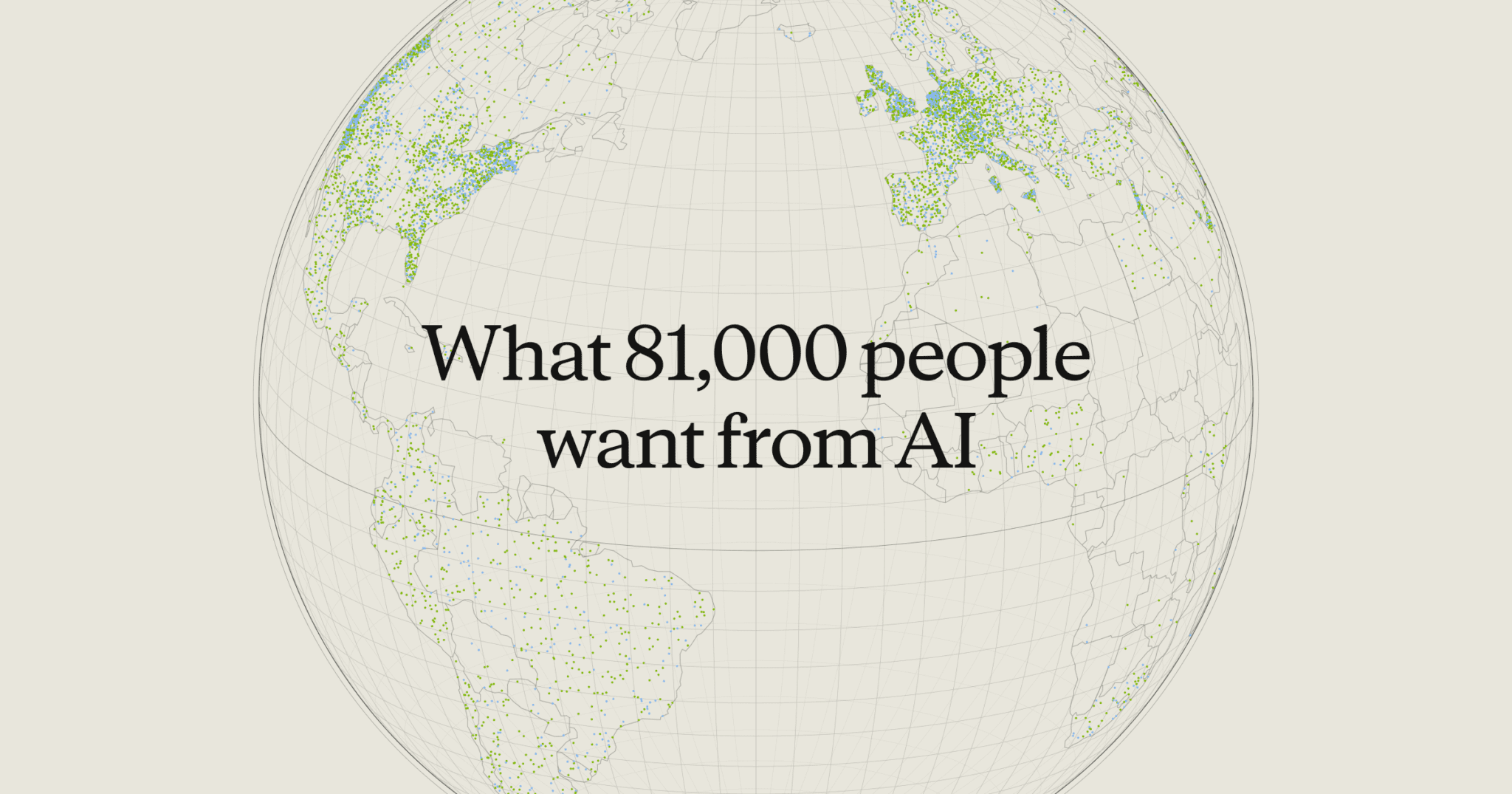 What 81,000 People Want from AI: Insights from the Largest Qualitative Study Ever Conducted