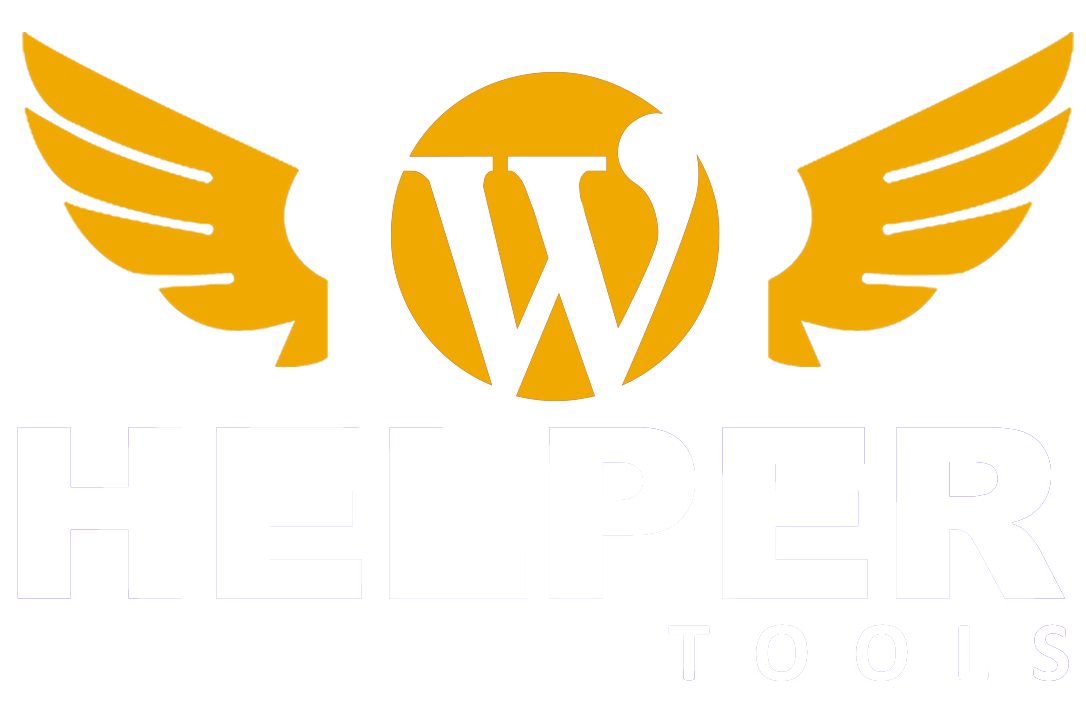 WP HELPER TOOL LOGO WHITE