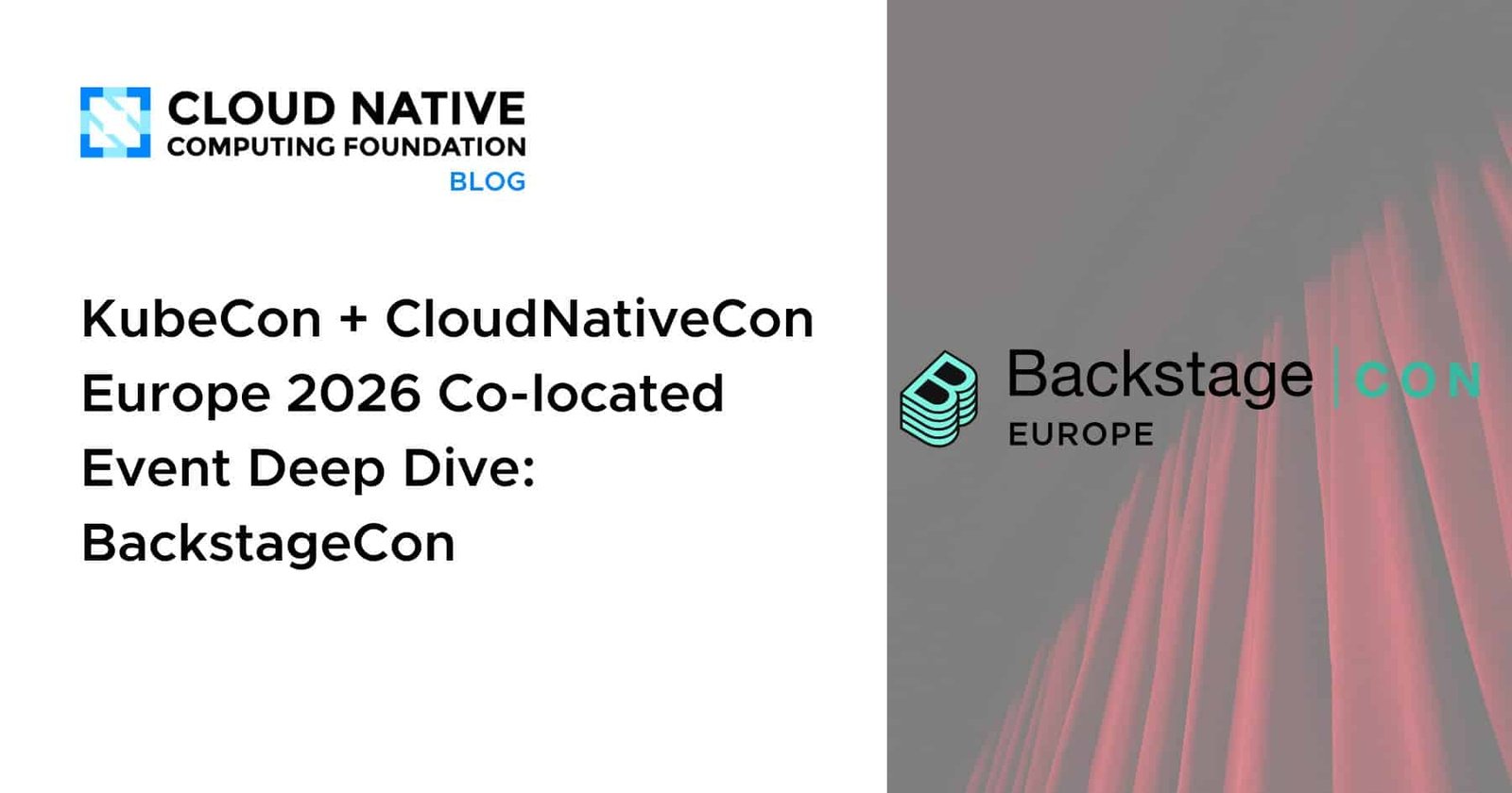 BackstageCon 2026: AI, Cloud Native, and Platform Engineering Insights