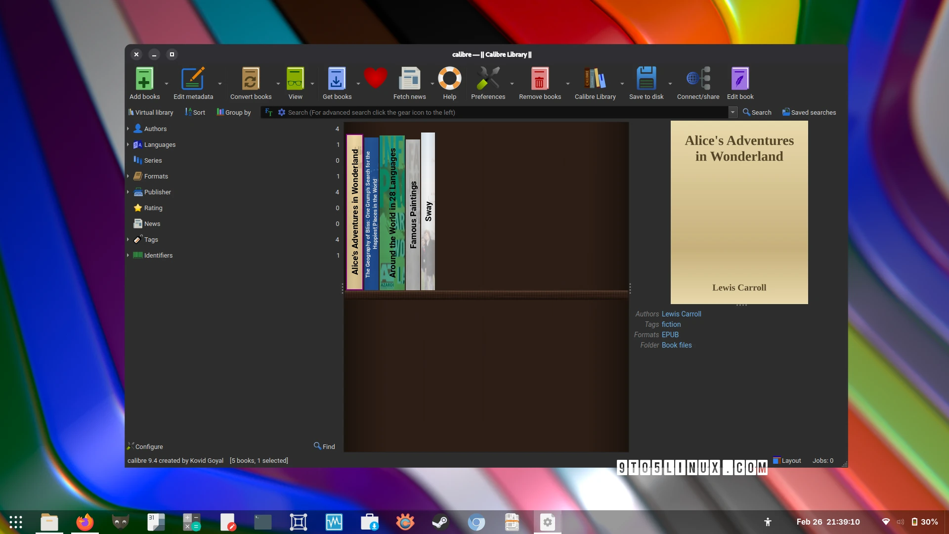 Calibre 9.4 Released: Enhanced E-book Management and Security