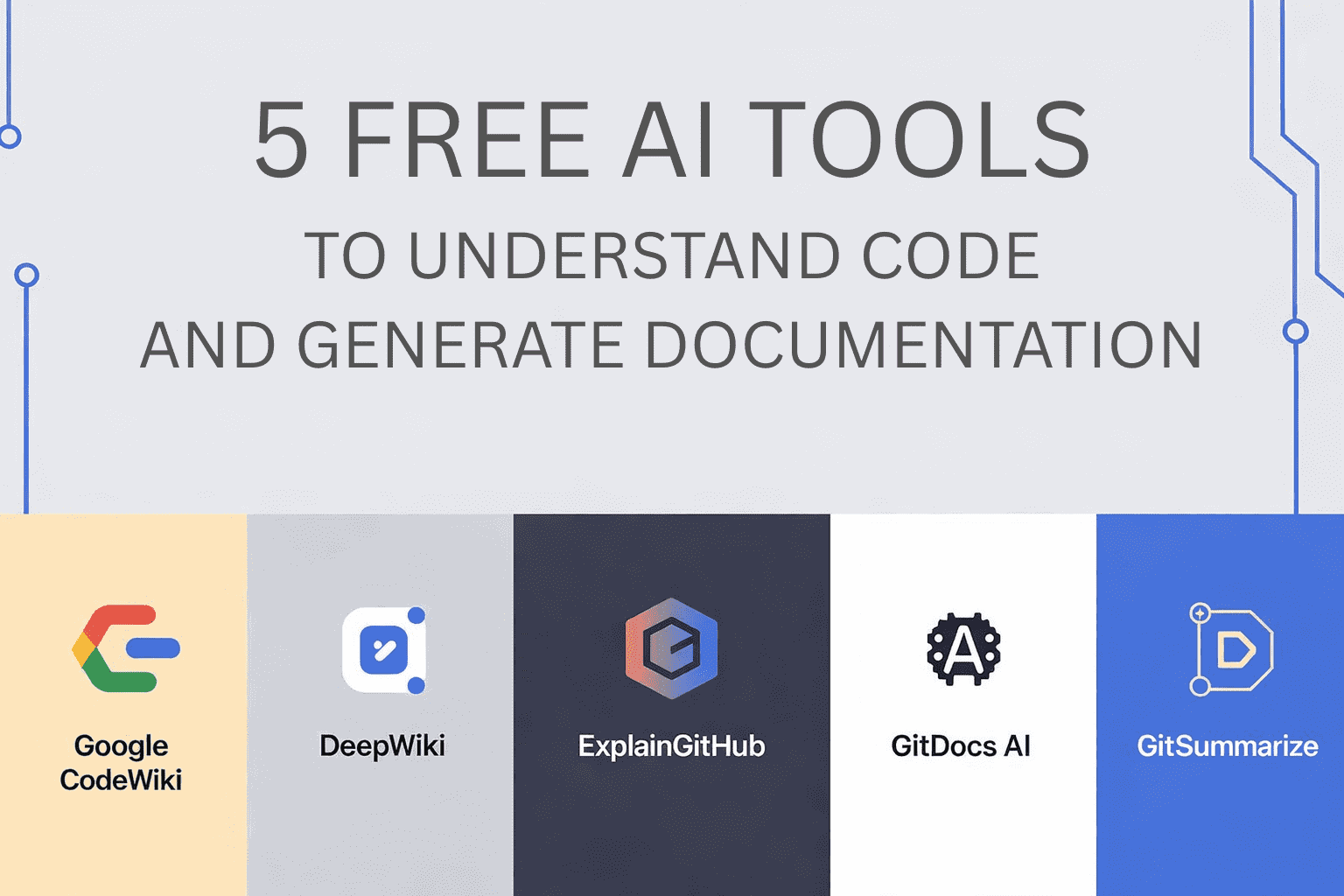 Top 5 Free AI Tools for Code Understanding & Docs