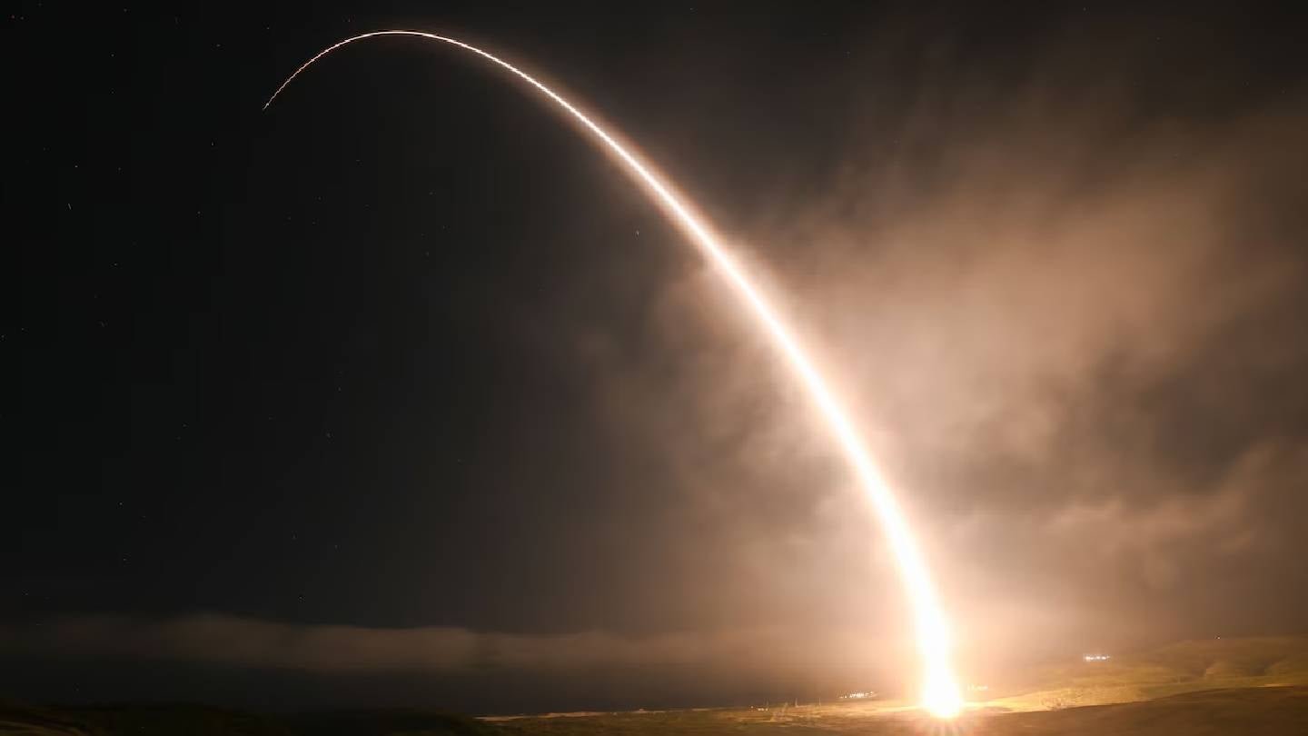 US Air Force Tests Unarmed Minuteman III ICBM