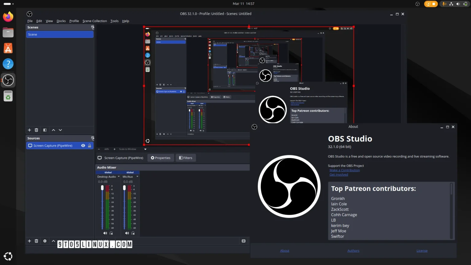 OBS Studio 32.1 Released: New Features and Improvements